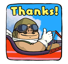 Porco Rosso sticker #15054994