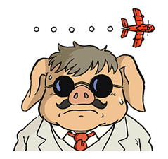 Porco Rosso sticker #15055009