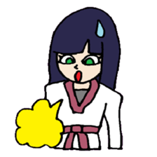 KM19 Taekwondo princess sticker #8019286