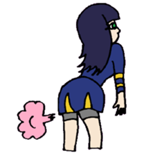 KM19 Taekwondo princess sticker #8019294