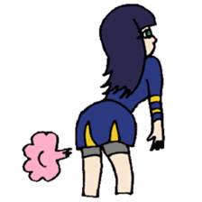 KM19 Taekwondo princess sticker #8019294