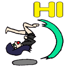 KM19 Taekwondo princess sticker #8019301