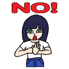 KM19 Taekwondo princess sticker #8019303