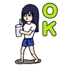 KM19 Taekwondo princess sticker #8019306