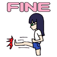 KM19 Taekwondo princess sticker #8019307