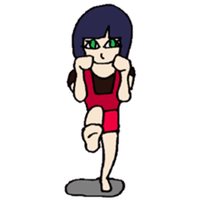 KM19 Taekwondo princess sticker #8019308