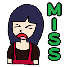 KM19 Taekwondo princess sticker #8019313