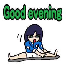 KM19 Taekwondo princess sticker #8019317