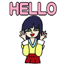 KM19 Taekwondo princess sticker #8019323