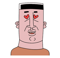 Man of Passion sticker #2044