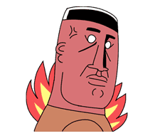 Man of Passion sticker #2052