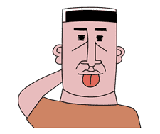 Man of Passion sticker #2054