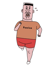 Man of Passion sticker #2058