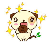 Panda Dog sticker #2575