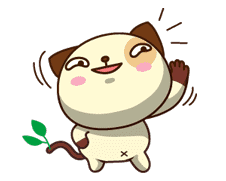 Panda Dog sticker #2576