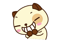 Panda Dog sticker #2585