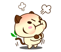 Panda Dog sticker #2587