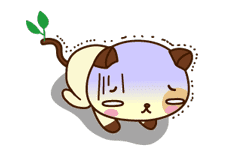 Panda Dog sticker #2599