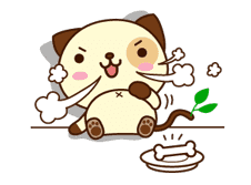 Panda Dog sticker #2606