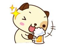 Panda Dog sticker #2607