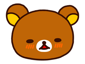 Rilakkuma sticker #5752