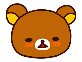 Rilakkuma sticker #5752