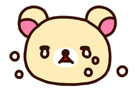Rilakkuma sticker #5754