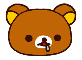 Cute Rilakkuma merch Sticker for Sale by chloelovespeaks