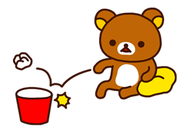 Rilakkuma sticker #5790