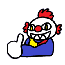 KM1 Killer Clown sticker #5874272