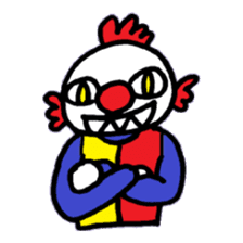 KM1 Killer Clown sticker #5874279