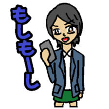 KM3 Japanese School Girls sticker #6392777