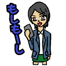 KM3 Japanese School Girls sticker #6392777