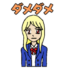KM3 Japanese School Girls sticker #6392788