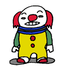 KM4 Clown The Uncle 1 sticker #6572944