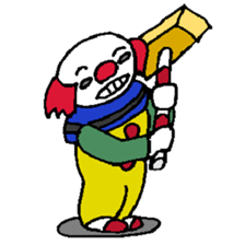 KM4 Clown The Uncle 1 sticker #6572945