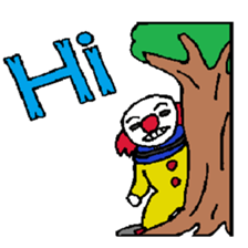 KM4 Clown The Uncle 1 sticker #6572948