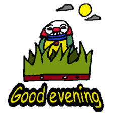 KM4 Clown The Uncle 1 sticker #6572953