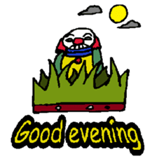 KM4 Clown The Uncle 1 sticker #6572953