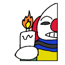 KM4 Clown The Uncle 1 sticker #6572954