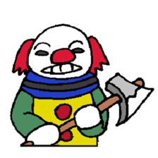 KM4 Clown The Uncle 1 sticker #6572957