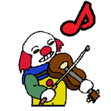 KM4 Clown The Uncle 1 sticker #6572958