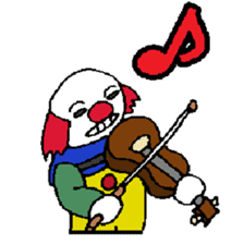 KM4 Clown The Uncle 1 sticker #6572958