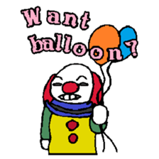 KM4 Clown The Uncle 1 sticker #6572959