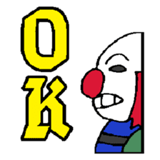 KM4 Clown The Uncle 1 sticker #6572961