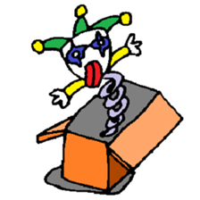 KM4 Clown The Uncle 1 sticker #6572965