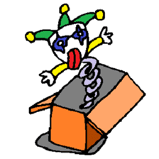 KM4 Clown The Uncle 1 sticker #6572965