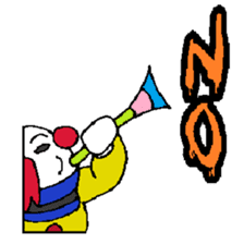 KM4 Clown The Uncle 1 sticker #6572967