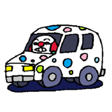 KM4 Clown The Uncle 1 sticker #6572968