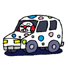 KM4 Clown The Uncle 1 sticker #6572968